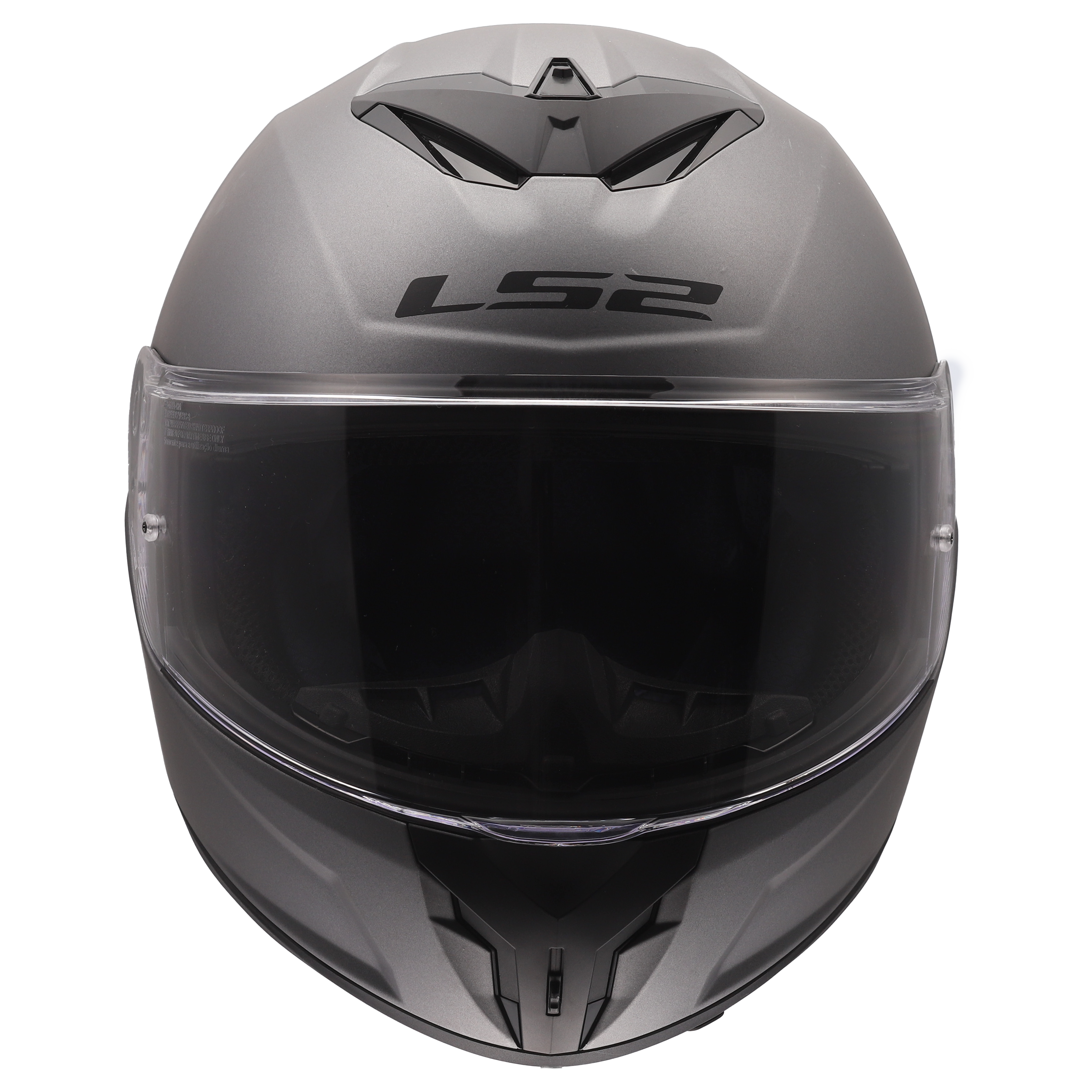 LS2 FF820 RAPID III SOLID MATT TITANIUM 168200007 (3)